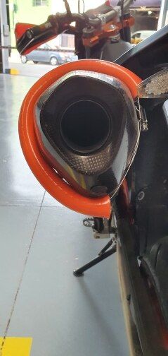 Protectie Cazatura Toba Moto Cross Enduro KTM Honda Crf Evacuare