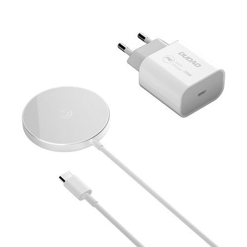 Incarcator Wireless iPhone MagSafe Dudao Kit 15W Magnetic Wireless