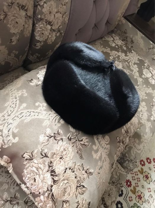 Норковая шапка новая