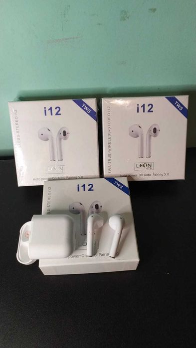 Безжични слушалки с Bluetooth i12 tws