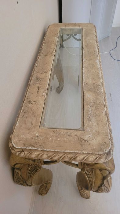 Стол консоль ручной работы