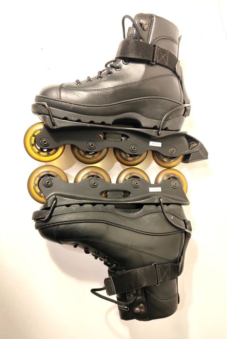 Role ROLLERBLADE Vintage Leather – mărime 41Made in Italy – Piele Nea