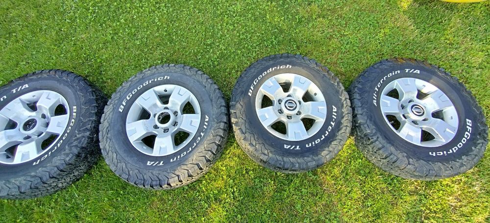 Jante aliaj Nissan Patrol BF Goodrich 285 70 17