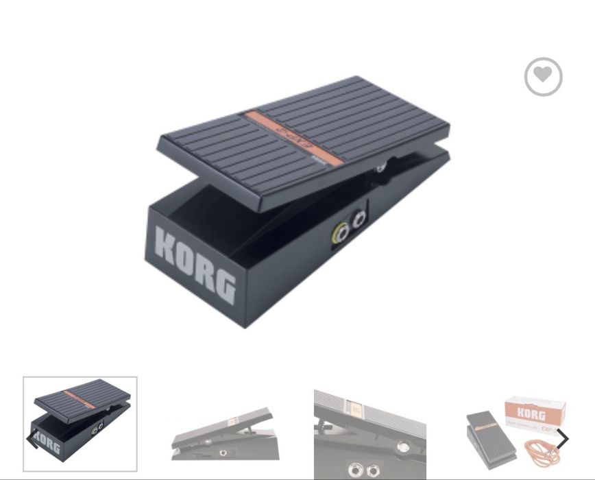 Чисто нов педал Korg xvp-20