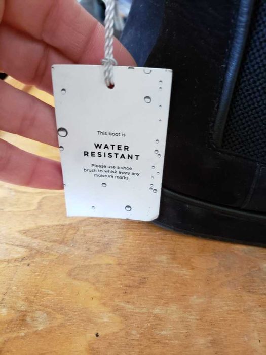 Маркови боти естествен набук, водонепромокаеми САЩ