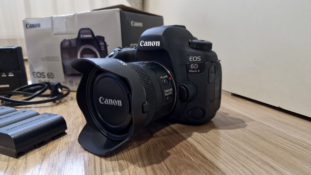 Camera DSLR Canon 6d mark 2  + 24mm f.2.8
