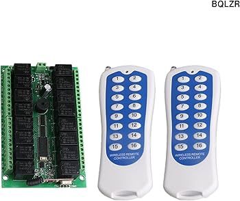 Беспроводной пульт дистанционного управления 8/12/18 каналов 433 МГц