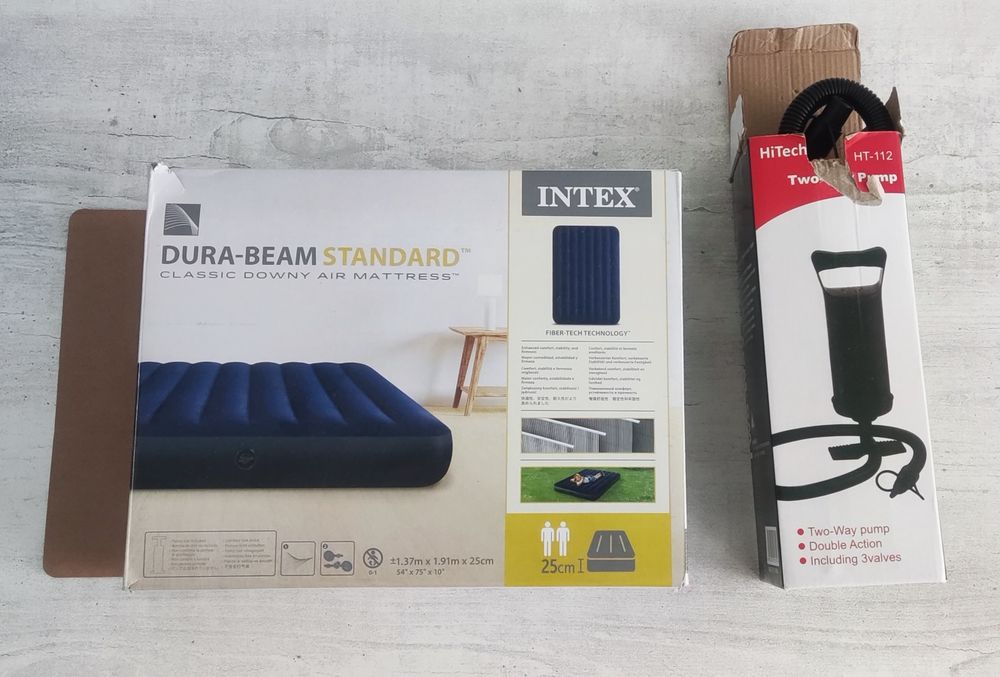 Надувной матрас intex