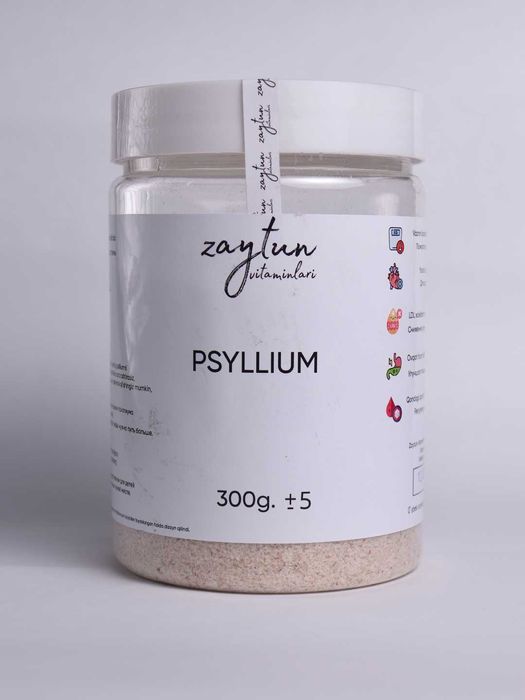 Psillium 300 gr,  Псиллиум (Шелуха семян подорожника) 300 гр Psyllium