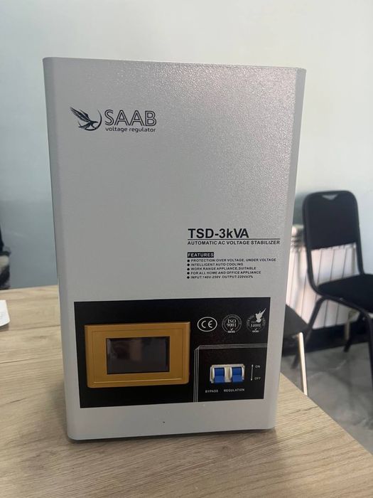 Стабилизатор напряжения SAAB TSD-3000VA 140-250V VERTICAL