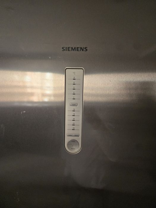 Голям хладилник с фризер Siemens KG (Широчина 70 см), Full No Frost, Инокс