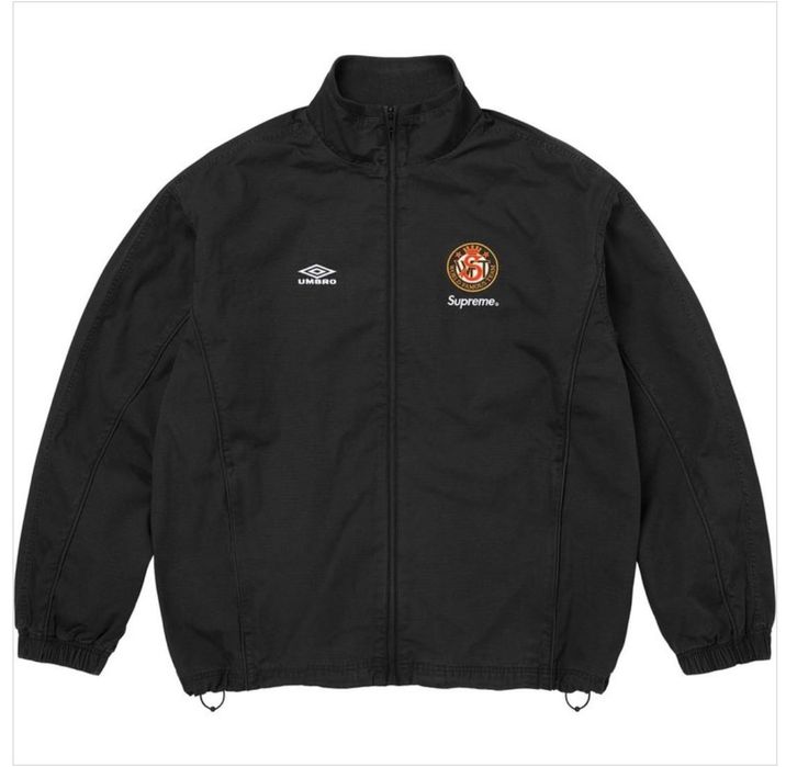Оригинално, чисто ново Supreme яке Umbro Cotton Ripstop Track Jacket ( SS26 )