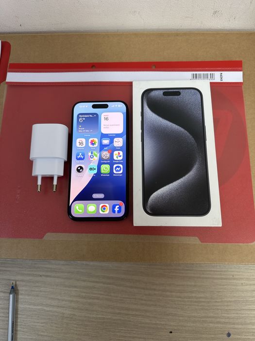 iPhone 15 Pro impecabil/FullBox