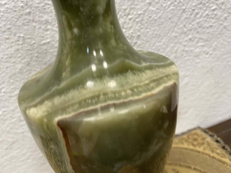 Винтидж лампа оникс Германия 1960 1970