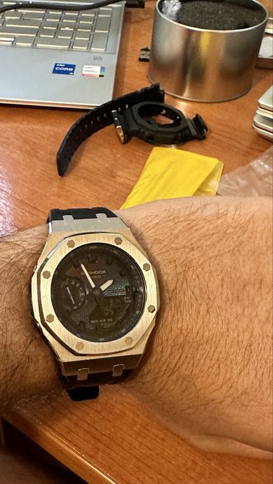 Casio G-Shock GA-2100 Casioak mod