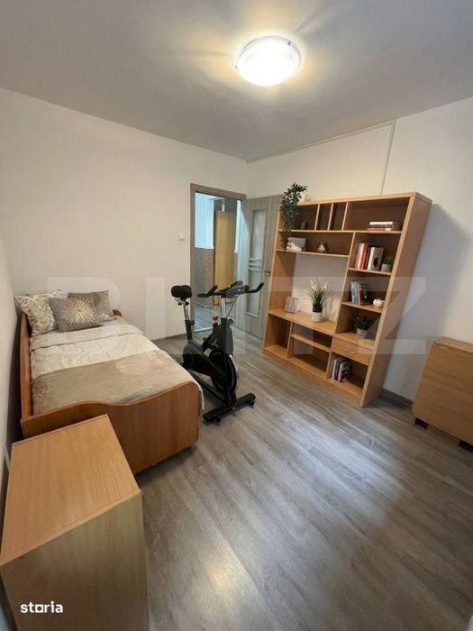 Apartament 4 camere, etaj 1, decomandat, complet mobilat si utilat –