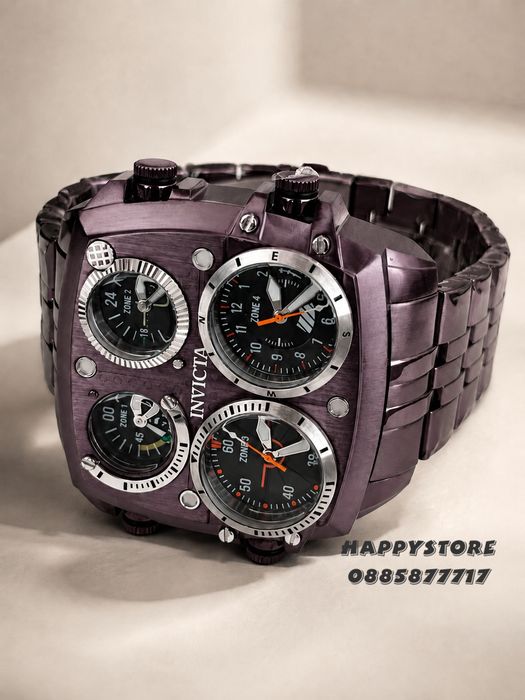 INVICTA Purple 54 mm, Инвикта нов мъжки часовник