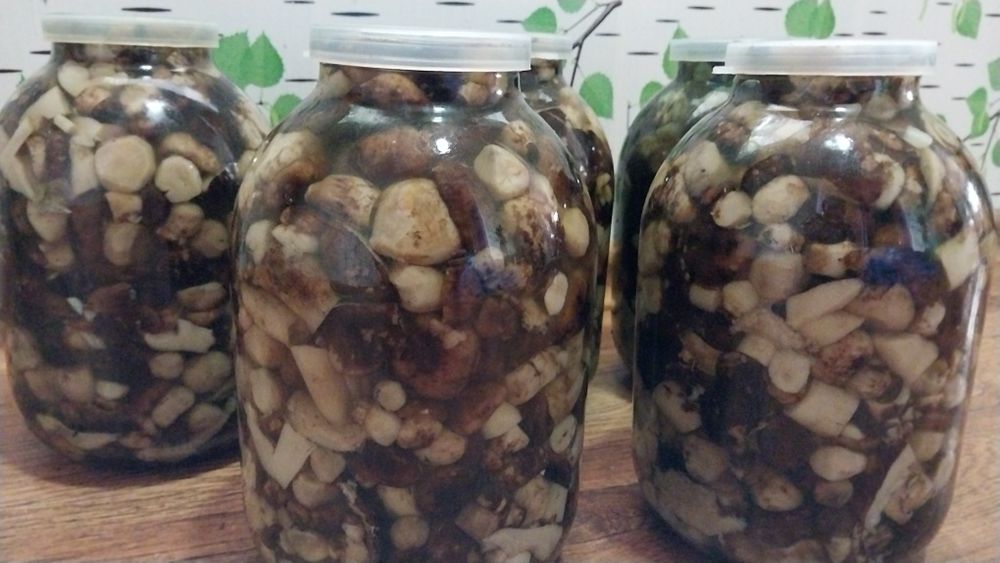 Грибы маринованные(валуи)
