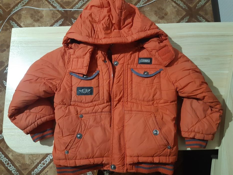 Ер баланын кыскы курткасы. Размер -86cm-