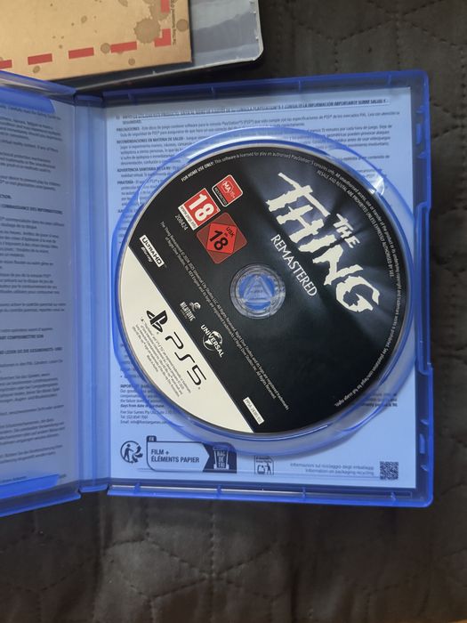 The Thing Remastered Deluxe Edition playstation 5 ps5