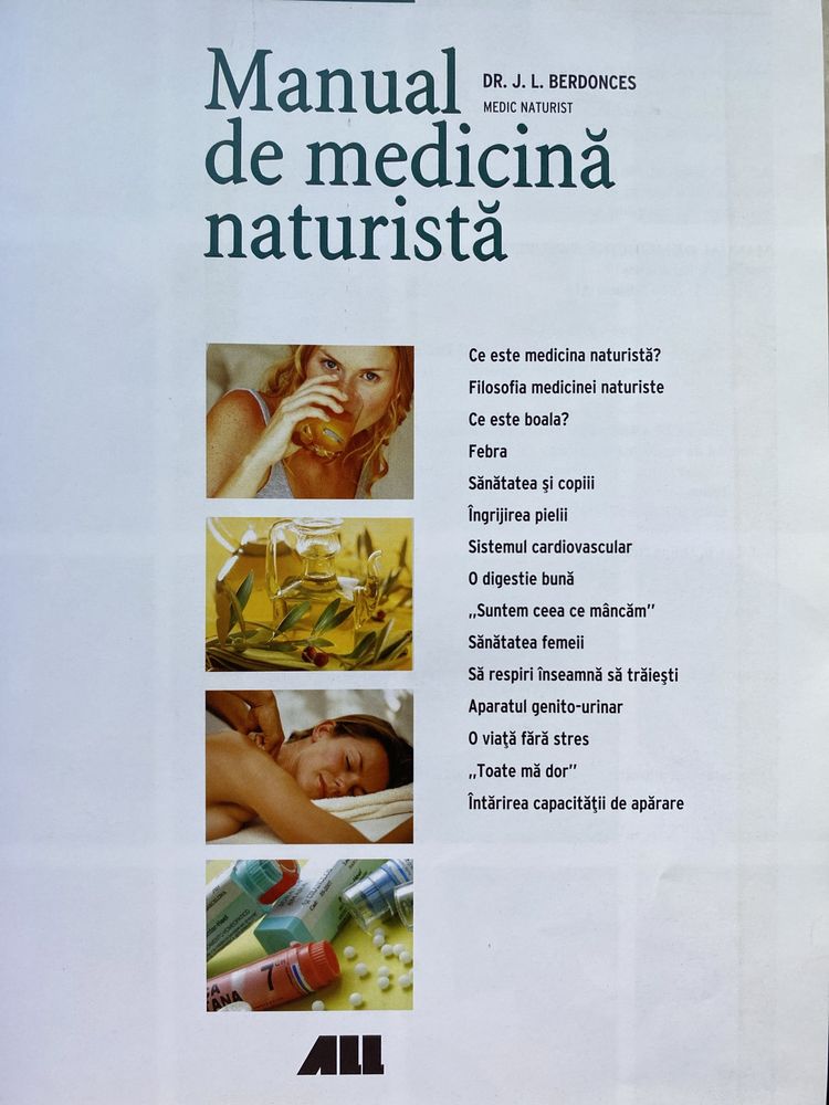 Carte Manual De Medicina Naturista Galati Olx Ro