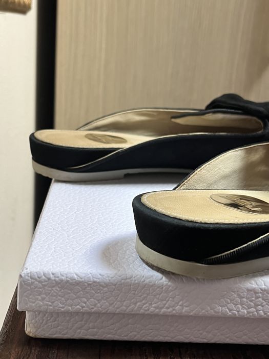 Pantofi (mules) RAS, piele naturală și piele întoarsă