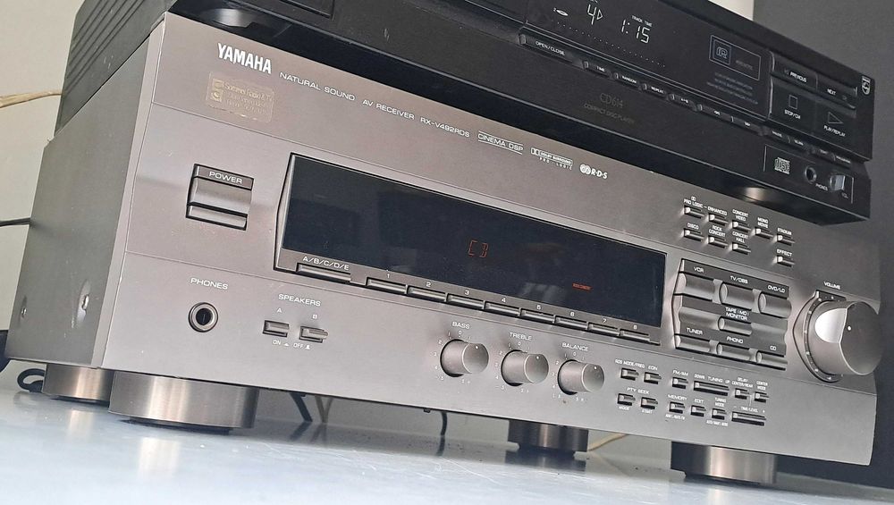 Yamaha RX V 492 RDS Amplificator statie receiver High-Fidelity stereo si 5.1