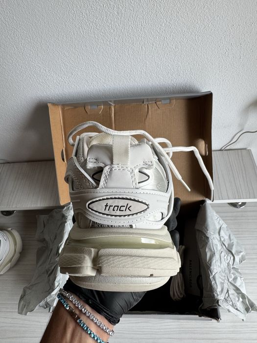 Adidași Balenciaga Track White
