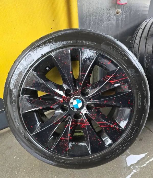 Vând 4x jante BMW 5x120 anvelope vara 2023 ca noi folosite puțin