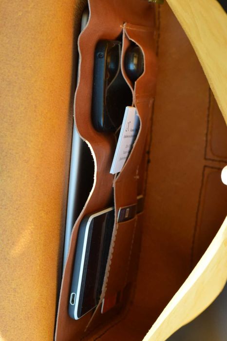 Дамска чанта от естествена кожа