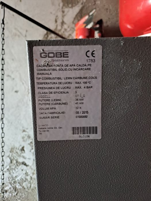 Vind cazan pe lemne Gobe