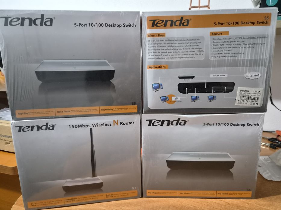 Router si Switch Tenda Sigilate