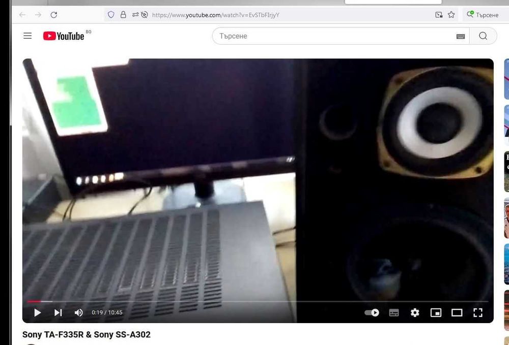 Тонколони SONY SS-A302 основно преработени на 95 W RMS