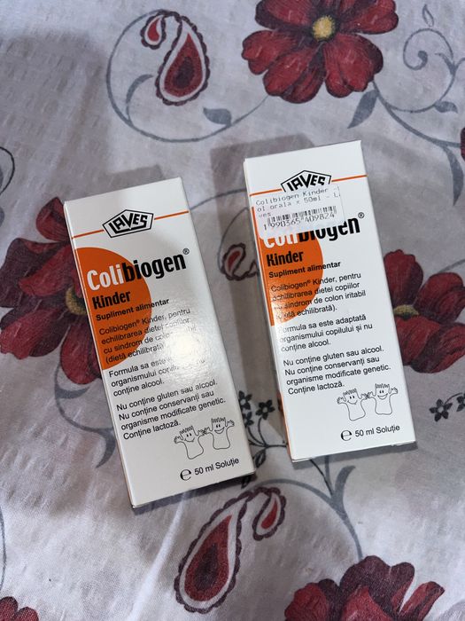 Vând două cutii de Colibiogen Kinder