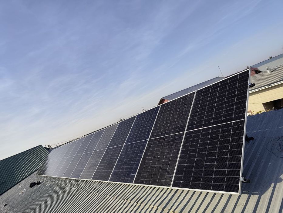 Quyosh panel oʻrnatamiz