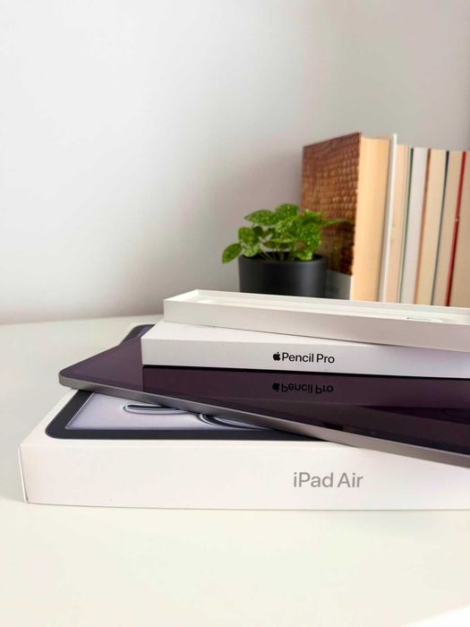 iPad Air 13 M3 128GB + Pencil Pro 2024 + Husa