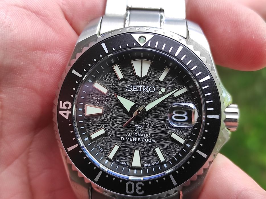 Seiko Shogun mod Titanium
