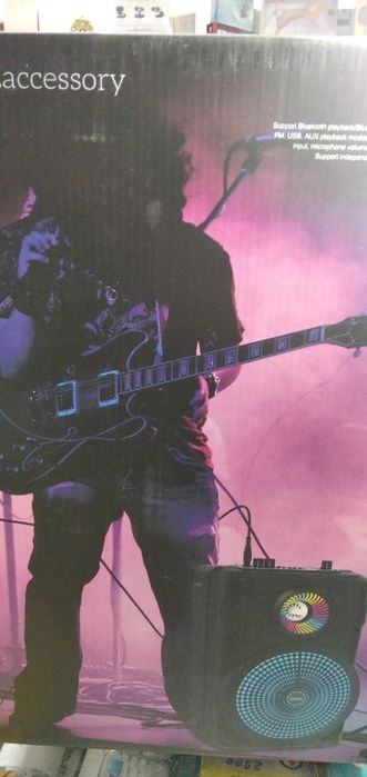 Блютуз колонка hocoBS 46 с микрофоном