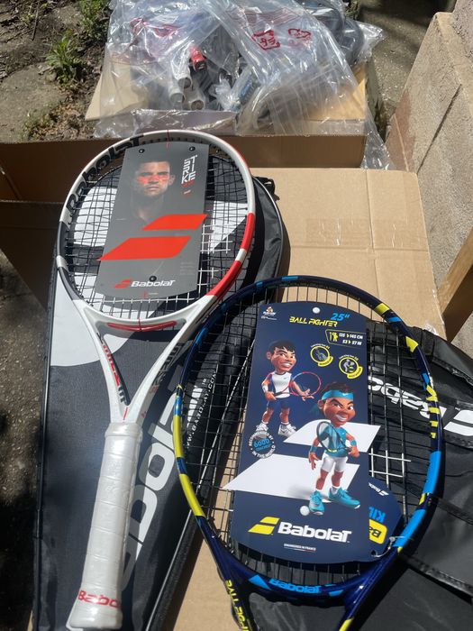 Тенис ракети:HEAD, Babolat, Pro’sPro, Wilson