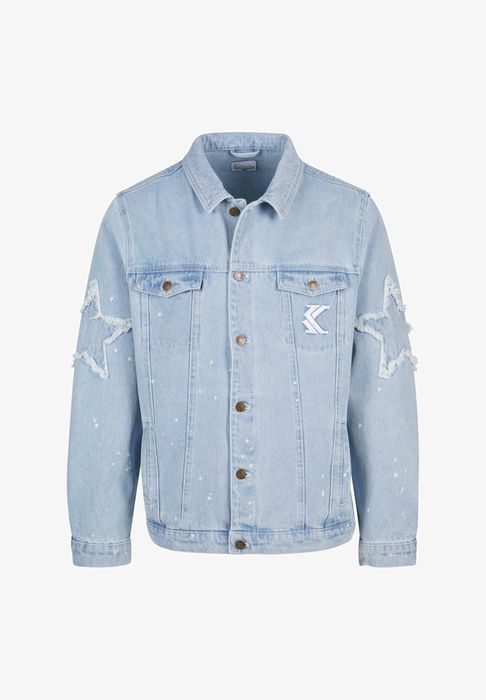 Karl Kani OG PAINTSPLATTER TRUCKER Jacket ОРИГИНАЛНO мъжко дънково яке - M- L
