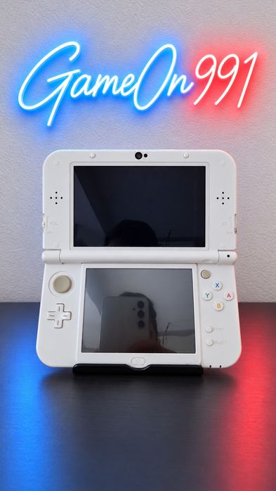 New Nintendo 3DS XL,  Modat,  2000 jocuri , 21-în-1, Top IPS, gata de joacă, 9.5/10
