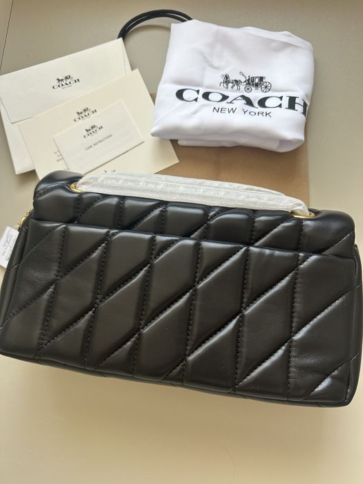 Дамска чанта Coach Tabby Shoulder Bag 26 в черен цвят
