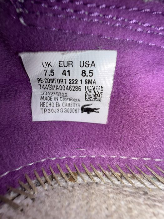 Lacoste оригинал кроссовки для бега