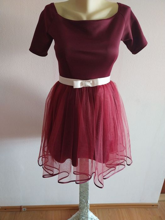 Rochie de seară bordo