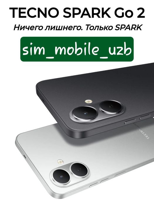 Tecno Spark Go 2  2026 New Super Skidka+Garantiya+Dastavka