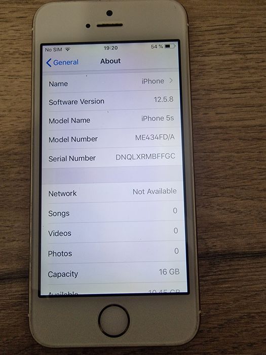Iphone 5S 16 GB impecabil