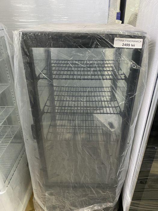 Vitrina frigorifica panoramica pentru patiserie/cofetarie/sandwich-uri