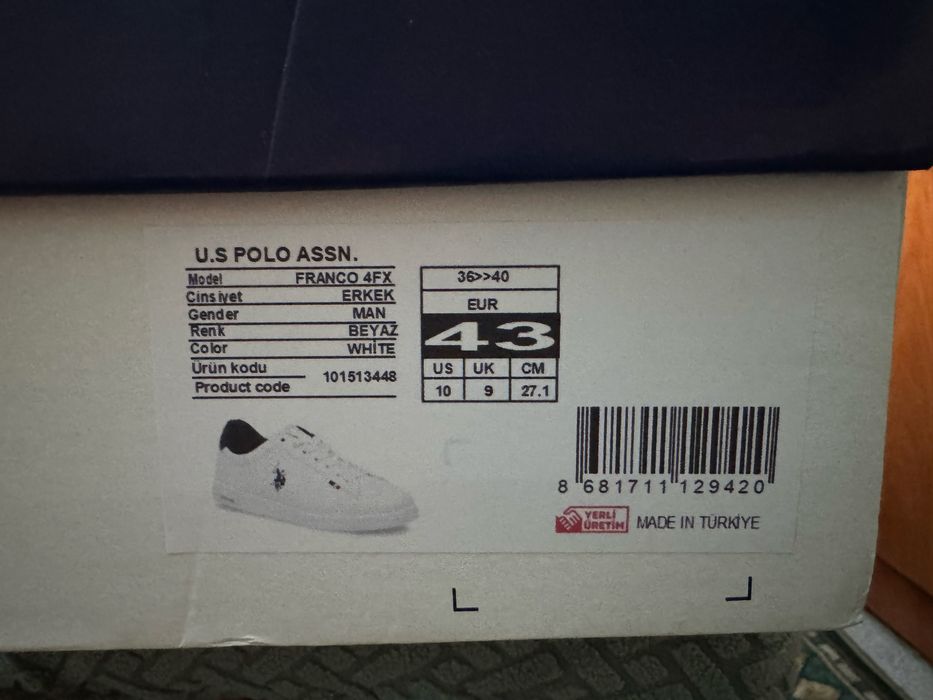 Обувки US Polo ASSN