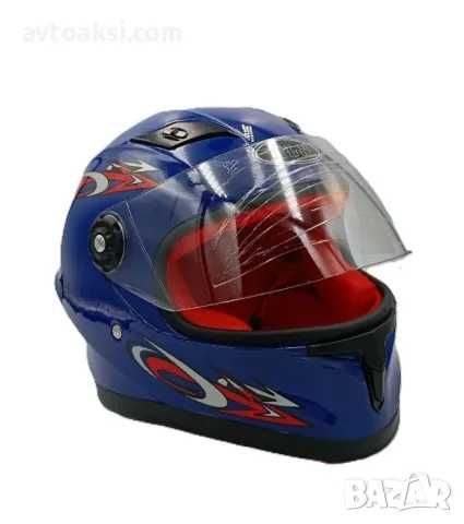 Детска каска Мотор/Мотопед/Вело/Скутер/Атв три цвята