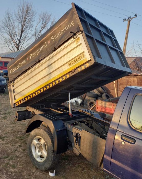 NISSAN Navara Basculabil 2004 2.5dCi 155 CP 4x4 bena basculabila 2.30m